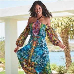 Venus Printed Maxi Dress